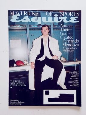 🍭7/$15 Esquire Magazine April/May 2026 Fernando Mendoza